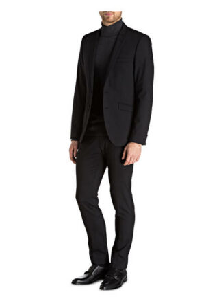 HUGO Gavrilo Ledergürtel Herren, Schwarz