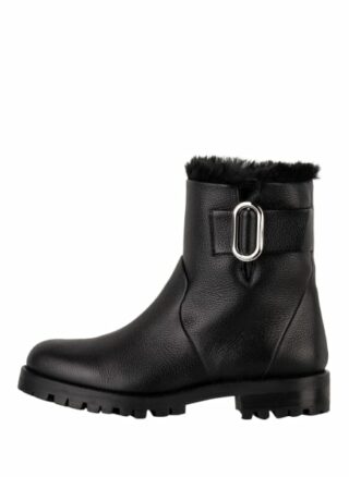 Hugo Piper Biker Boots, Schwarz