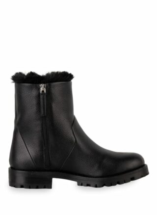 Hugo Piper Biker Boots, Schwarz