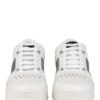 Jimmy Choo Hawaii F Plateau-Sneaker, Weiss