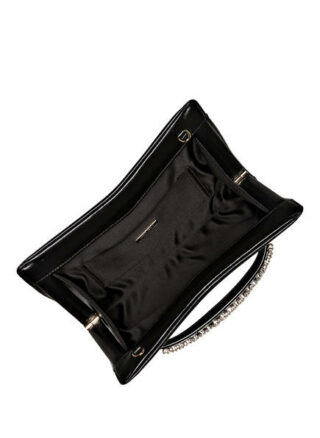 Jimmy Choo Venus Clutch, Schwarz