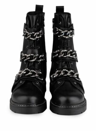 Kurt Geiger Biker Boots, Schwarz