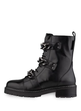 Kurt Geiger Biker Boots, Schwarz