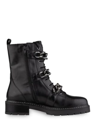 Kurt Geiger Biker Boots, Schwarz