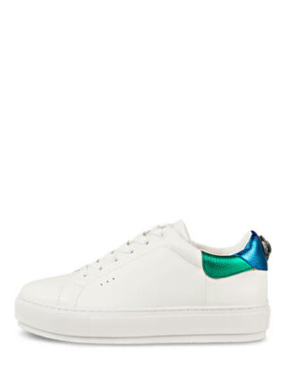 Kurt Geiger Laney Eagle Plateau-Sneaker, Weiss