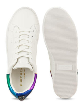 Kurt Geiger Laney Eagle Plateau-Sneaker, Weiss