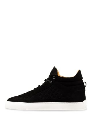 Leandro Lopes Faisca Hightop-Sneaker, Schwarz