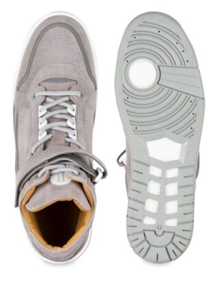 Leandro Lopes Turbo Hightop-Sneaker, Grau