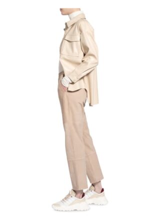 Lilienfels Jogging Lederhose, Beige