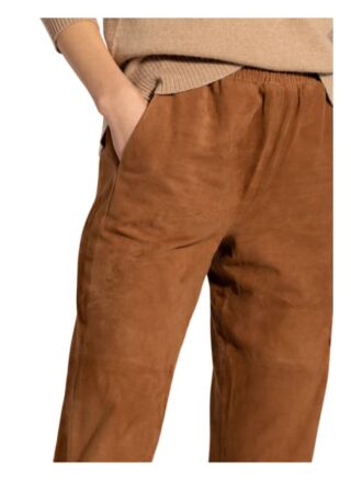 Lilienfels Jogging Lederhose, Braun