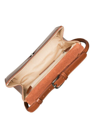 Little Liffner Baguette Mini Schultertasche, Braun