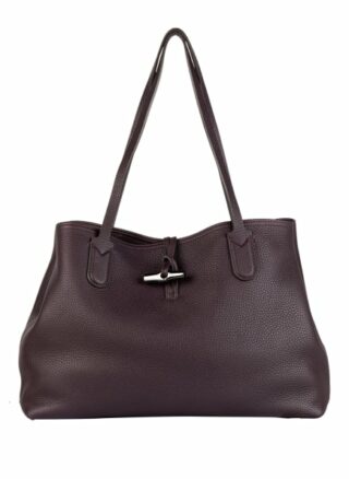 Longchamp Roseau L Shopper, Braun