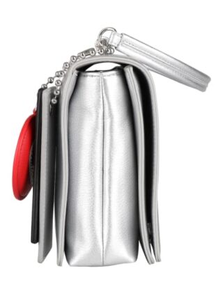 Love Moschino Henkeltasche, Silber
