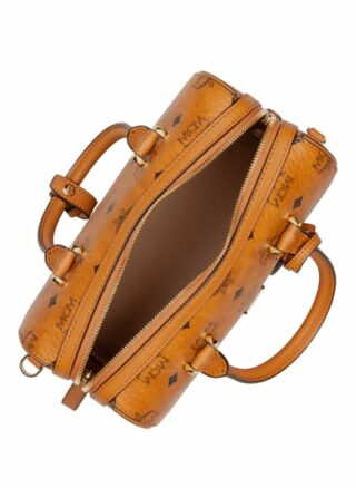 MCM Essential Visetos Handtasche Damen, Braun