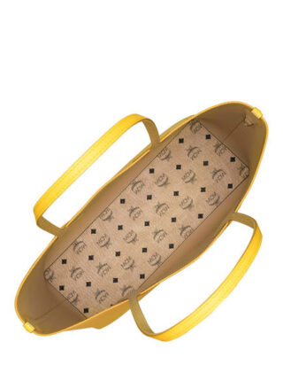 MCM Project Medium Shopper, Gelb