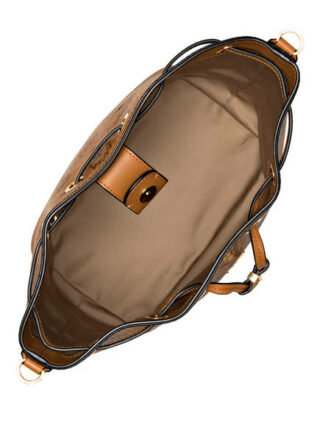 MCM Small Beuteltasche Damen, Braun