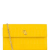 Maje Jaune Clutch, Gelb