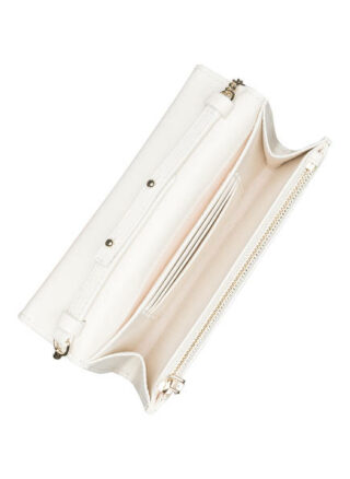 Maje Jaune Clutch, Weiss