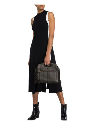 Maje M Walk Handtasche, Schwarz