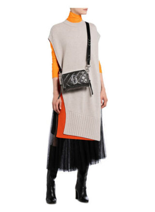 Marc Jacobs Softshot Umhängetasche, Schwarz