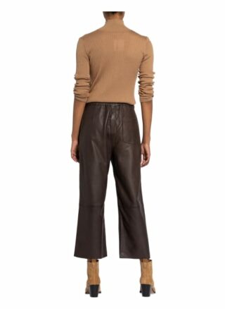 Marc O'Polo Leder-Culotte, Braun
