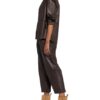 Marc O'Polo Leder-Culotte, Braun