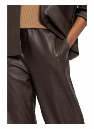 Marc O'Polo Leder-Culotte, Braun