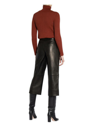 Marc O'Polo Pure Leder-Culotte, Schwarz