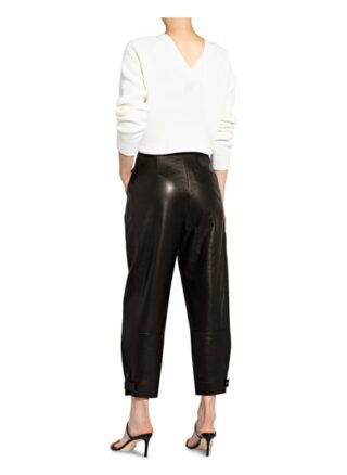Marc O'Polo Pure Lederhose, Schwarz