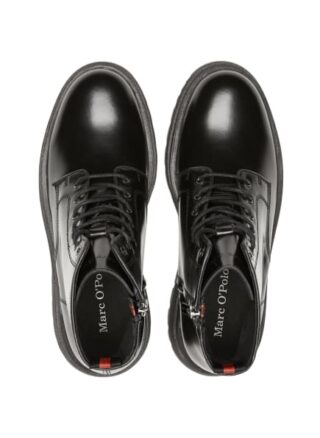 Marc O'Polo Schnürstiefelette, Schwarz