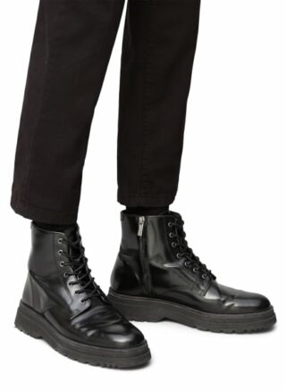 Marc O'Polo Schnürstiefelette, Schwarz