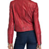 Maze Grenada Lederjacke, Rot