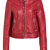 Maze Grenada Lederjacke, Rot