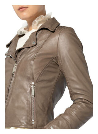 Maze Indiana Lederjacke, Grün