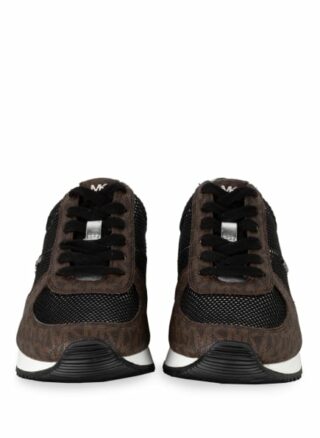 Michael Kors Allie Plateau-Sneaker, Braun