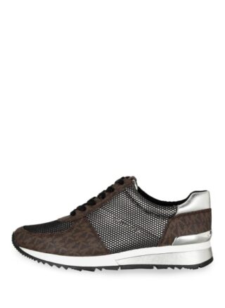 Michael Kors Allie Plateau-Sneaker, Braun