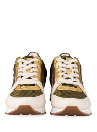 Michael Kors Billie Plateau-Sneaker, Beige