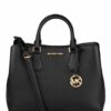 Michael Kors Camille Handtasche, Schwarz