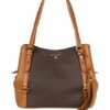 Michael Kors Carrie Handtasche Damen, Braun