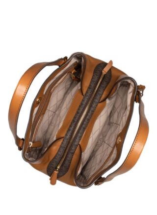 Michael Kors Carrie Handtasche Damen, Braun