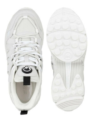 Michael Kors Hero Plateau-Sneaker, Weiss