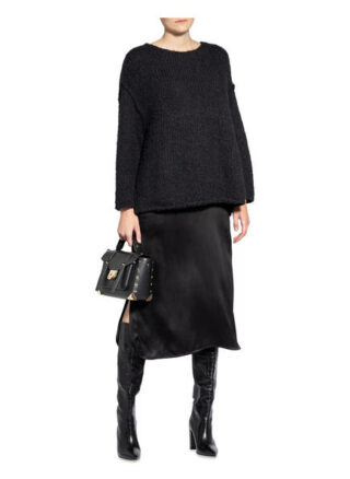 Michael Kors Manhattan Medium Umhängetasche, Schwarz