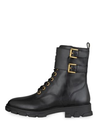Michael Kors Ridley Ankle Biker Boots, Schwarz