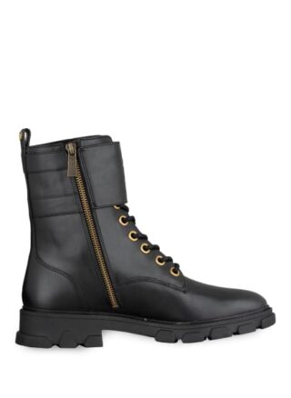 Michael Kors Ridley Ankle Biker Boots, Schwarz