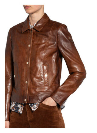 Milestone Dodo Lederjacke, Braun