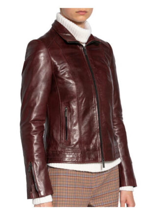 Milestone Trina Lederjacke, Rot