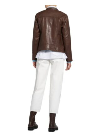 More & More Lederjacke Damen, Braun