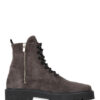 Nubikk Logan Harbor Suede Schnürboots, Grau