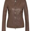 Oakwood Lederjacke Damen, Braun