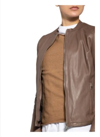 Oakwood Lederjacke Damen, Braun